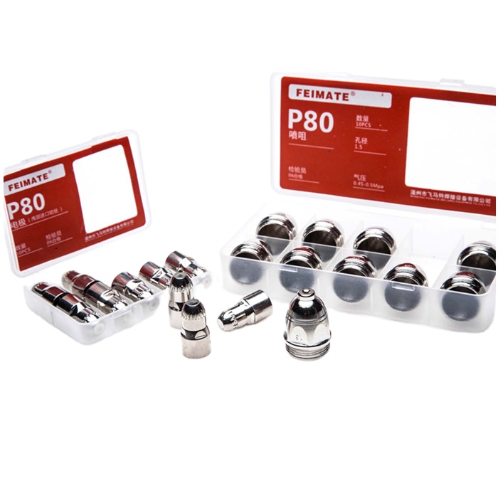 Расходные материалы FEIMATE P80 для воздушной плазменной резки, сопло электрода класса А