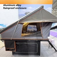 Tenda Atap Premium Desain Inovatif Kekuatan Canggih 4 Musim Cangkang Aluminium Honeycomb Satu Kamar Tidur Pembukaan Otomatis Cepat