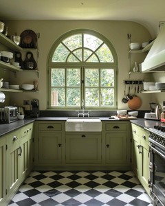 Vermonhouzz, Marca China de Renombre, Diseño de Gabinetes de Cocina en Forma de U, Gabinetes de Cocina Modernos y Tradicionales para Cocinas Espaciosas - Product Image 2