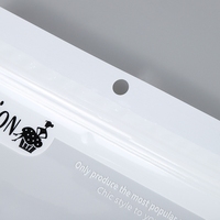 Impresión personalizada ventana transparente hombres mujeres ropa interior bolsas de embalaje Ziplock plástico hombres ropa interior bolsas de embalaje