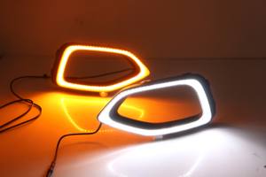 चीनी कारखाने सीधे बेचने नई डिजाइन कार भागों कोहरे दीपक मिलीग्राम एचएस 2019-के लिए डीआरएल दिन चलने प्रकाश का नेतृत्व किया 2021 mg एचएस कोहरे - Product Image 3