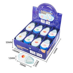 Sacapuntas y Borrador 2 en 1 para Niños, Diseño de Gota de Agua, Papelería Escolar y de Oficina, Logotipo Personalizado, Venta al Por Mayor - Product Image 1
