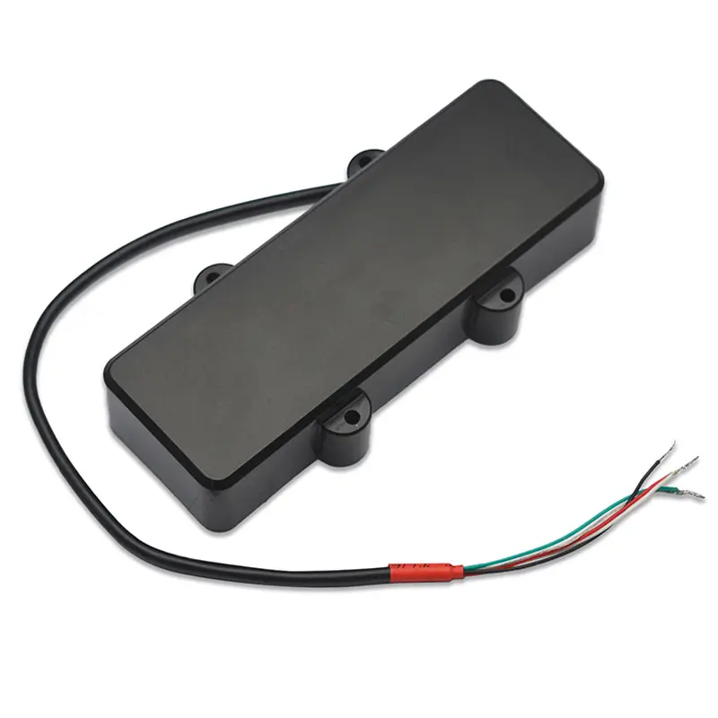 Mühürlü bas gitar Pickup 4/5 dize çift bobin Humbucker pikap bobin bölme seramik mıknatıs bas gitar aksesuarları