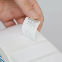 УФ-метка RFID 860-960 МГц, прозрачная, самоклеящаяся, для управления запасами, складом и книгами