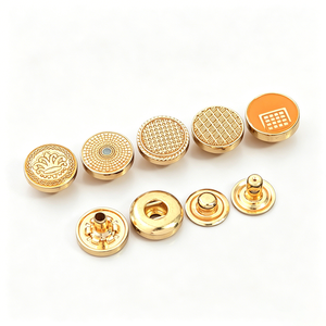 Bouton-pression pour vêtements de bébé, taille et matériau personnalisables, non toxique, sûr, bords lisses, toucher confortable - Product Image 1