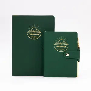 365 Tage Tagebuch Hardcover Notebook Leder Agenda a5 Notebook Planer Benutzer definierter Druck