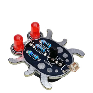 OKYN-Y2254 Weevil Eye Photosensitive Light-emitting <b>Tube</b> <b>LED</b> Electronic Unassembled Soldering DIY Kit - Product Image 4