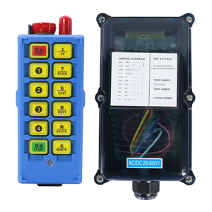 Polipasto Eléctrico de 12v de 8 Canales de Velocidad Única, Conveniente y Confiable, con Control Remoto Inalámbrico Industrial - Product Image 2