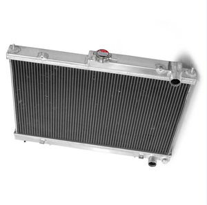 Neuer <span class=keywords><strong>2</strong></span>-Reihen 100% Aluminium-Legierung Kühler für Nissan Skyline R33 R34 <span class=keywords><strong>GTR</strong></span> GTST RB25DET MT - Product Image 1