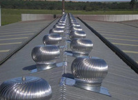 Ventilateurs sans alimentation, extracteur d'air de toit, extracteur de vent pour cuisine