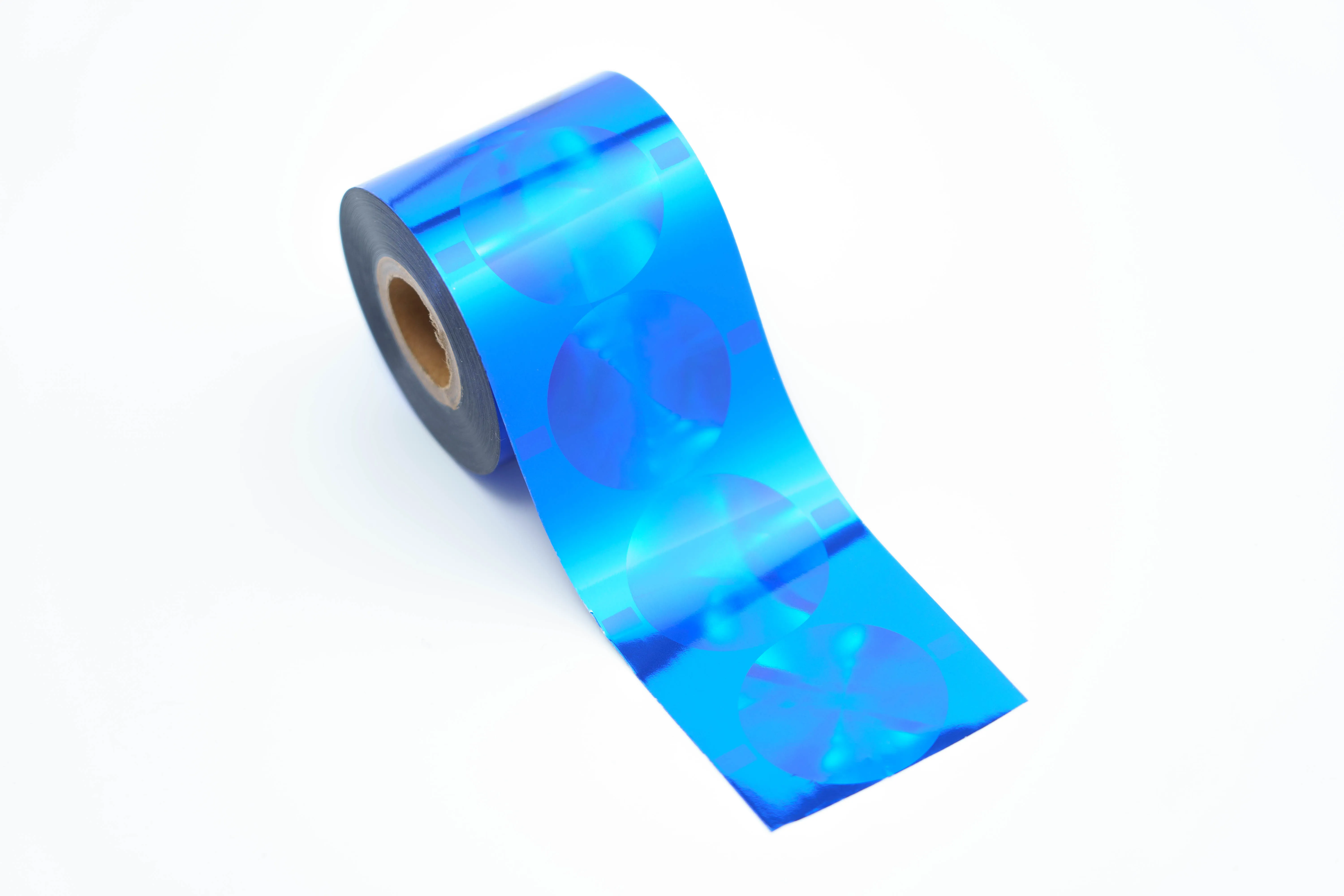 Hot Stamping Foil 3D Holographic Film(blue)