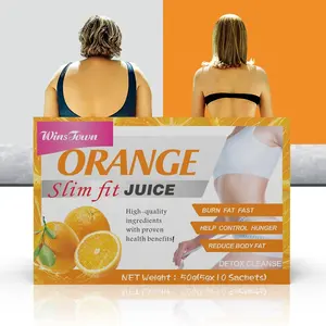 Slim fit сок потеря веса мгновенный сок порошок с киви апельсином частная этикетка пользовательский Фруктовый Ароматизированный сок