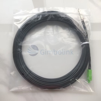 Kabel Patch Fiber Optik FTTH Tarik-Tarikan Berlapis Baja untuk Pemasangan di Dinding, Dapat Ditarik, Penggunaan Dalam Ruangan 5G GSM