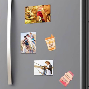 Tùy Chỉnh Đầy Đủ Cuộn Có thể In Linh Hoạt Từ Tấm Tủ Lạnh Trang Trí Nội Thất Từ Giấy Dán Tùy Chỉnh In Ấn - Product Image 3