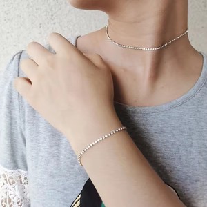กำไลข้อมือโมอิสซาไนต์รูปโคลเวอร์ คุณภาพพรีเมียม พร้อมสำหรับบรรจุภัณฑ์ขายปลีก ชุบสแตนเลสรีไซเคิล มาตรฐานสากล - Product Image 4