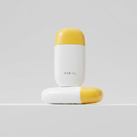 Nouvelle conception, flacon de crème solaire plat de luxe vide de 50 ml, flacon de fond de teint liquide avec bouchon à vis