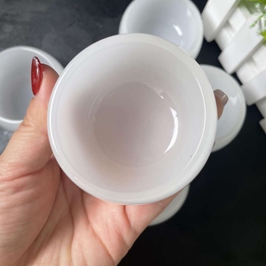 Wholesale <strong>Cheap</strong> Crystals Healing Quartz Teacup <strong>Stones</strong> White <strong>Jade</strong> Crystal Bowl Folk Crafts for Decoration - Product Image 4