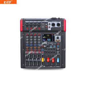 Console de mixage micro/ligne <span class=keywords><strong>série</strong></span> NK 4/6/8/12 canaux avec lecteur USB/SD, égaliseur musical 2 bandes, 99 DSP, alimentation fantôme 48 V pour <span class=keywords><strong>club</strong></span>/scène/discothèque - Product Image 3