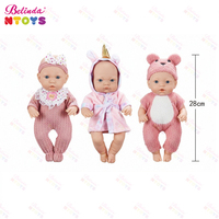 Poupées nouveau-nés réalistes en vinyle souple Belinda pour filles, jouets de simulation pour enfants