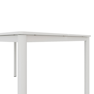 طاولة خارجية من الألومنيوم بتصميم بسيط، أثاث حدائق مقاوم لجميع الظروف الجوية - Product Image 4