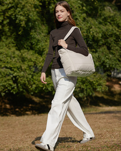 <span class=keywords><strong>Sac</strong></span> fourre-tout matelassé léger pour femme, <span class=keywords><strong>sac</strong></span> à bandoulière matelassé léger, <span class=keywords><strong>sac</strong></span> à main matelassé pour le travail, les voyages et la salle de sport - Product Image 2