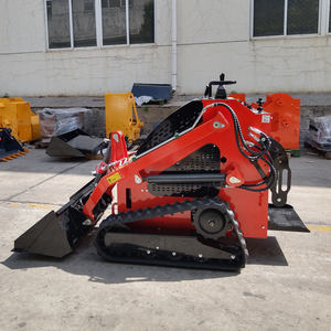 मुफ्त शिपिंग सस्ते नए छोटे बगीचे लोडर व्हील/ट्रैक मिनी स्किड आगे 1 वर्ष 13.5 एचपी 0.12 मीटर बाल्टी क्षमता - Product Image 6