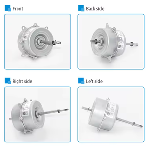 Quạt làm mát điều hòa không khí, động cơ một pha 220-240V, công suất 1/4 hp, chống nổ, tích hợp tụ điện - Product Image 3