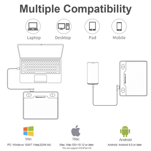 Tableta de Dibujo T503 Signature Pad 10moons, Precio de Fábrica Económico, <span class=keywords><strong>para</strong></span> Ilustración Gráfica y Enseñanza en Línea - Product Image 5