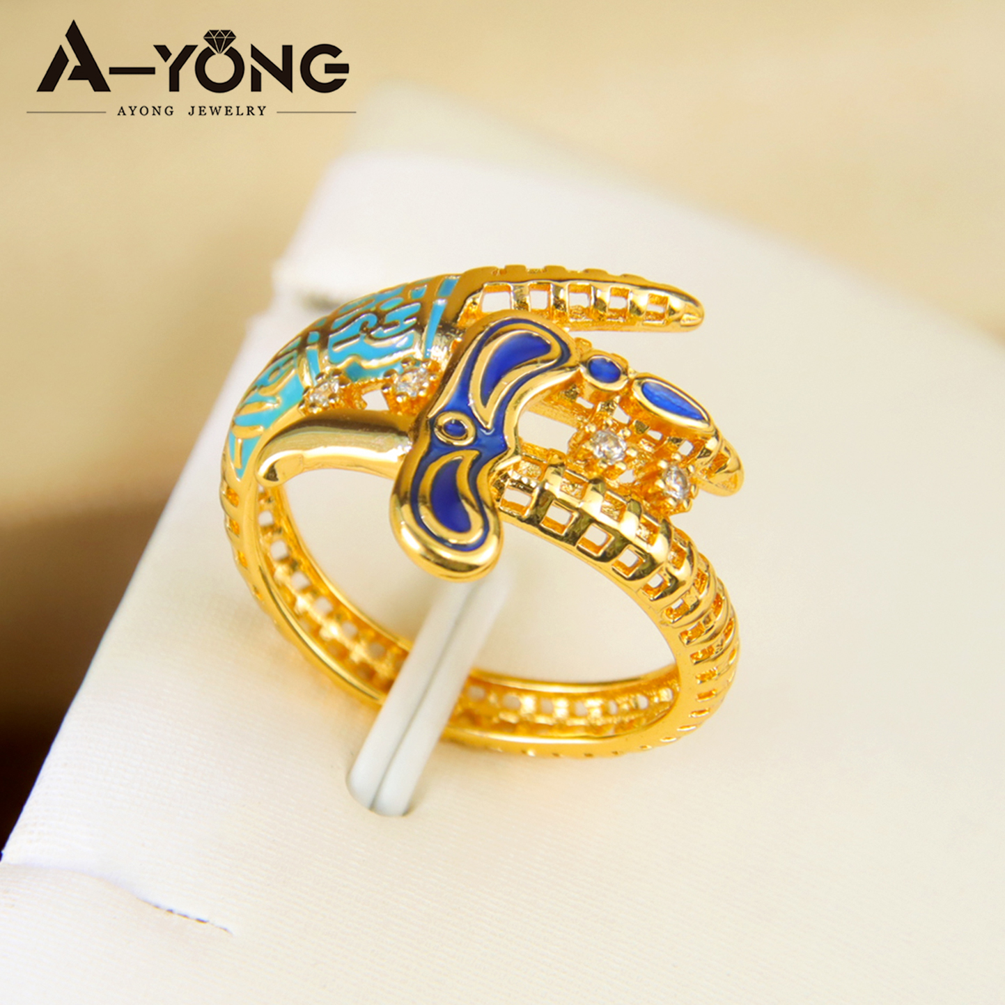 dubai jewelry sets gold plated 18k with stones