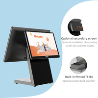 Système de point de vente à écran tactile intelligent de 15.6 pouces Système de caisse enregistreuse électronique pour les entreprises