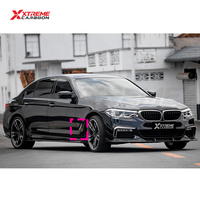 Kit carrosserie XTREME en fibre de carbone sèche pour caches d'aération latéraux de garde-boue et garnitures de sortie d'air pour BMW G30 G31 520i 530i 540i M550i 2017-2020