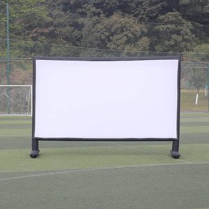 SAYOK 12.5ft Proyector inflable Pantalla <span class=keywords><strong>de</strong></span> película Proyección frontal/Pantalla <span class=keywords><strong>de</strong></span> película inflable al aire libre para fiesta con bomba <span class=keywords><strong>de</strong></span> aire - Product Image 2