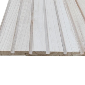 Panneaux muraux en bois Paulownia, prix d'usine en gros, planches de bois massif, panneaux de bois UV, revêtements de sol en bois multifonctionnels - Product Image 1