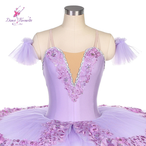 BLL510 Ombre viola Pre-professionale balletto Tutu <span class=keywords><strong>ballerina</strong></span> professionale costume da ballo abito solista danza danza danza danza danza danza danza tutù tutù - Product Image 5