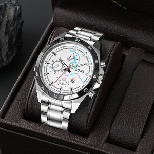 Reloj de Cuarzo YuSa1163 para Hombre, Marca Suiza, Moderno, Resistente al Agua, de Acero Inoxidable, Venta al por Mayor - Product Image 4