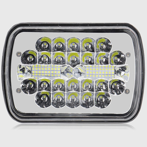 Faros Delanteros Super Potentes de 100W 5x7 Pulgadas, 3 Flechas DRL, Luces LED de Conducción de Doble Color, Resistentes al Agua IP67, Faros Antiniebla de 12V 10000 Lúmenes - Product Image 1