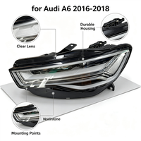 Feux avant de haute qualité, feux de voiture, ensemble de phares LED, phares LED pour Audi A6 2016-2018 OE 4G0941773H 4G0941774H