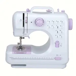 Machine à surjet pour couture de poche Offres Spéciales broderie informatisée domestique point noué à lit cylindrique avec lubrification à l'huile automatique