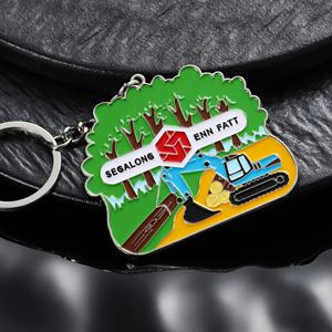 ขายส่งพวงกุญแจโลหะผสมเคลือบลายการ์ตูน 3 มิติ แบบกำหนดเองได้ สำหรับเด็กผู้หญิงหรือเด็กผู้ชาย - Product Image 3