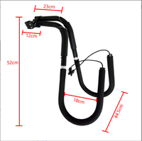 Planche de surf E-Bike Rack Rack Bicycle Carrier Mount Surfboard Bike Rack