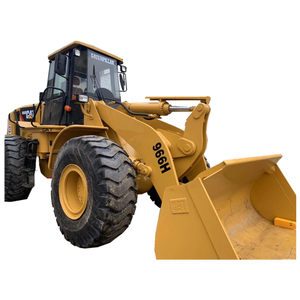 รถตักล้อยางมือสอง รุ่น 966H ของแท้ ลดราคาพิเศษ พร้อมบุ้งกี๋ 4.3 ลูกบาศก์เมตร กำลัง 169 กิโลวัตต์ น้ำหนัก 17500 กิโลกรัม รถตักหน้า - Product Image 1