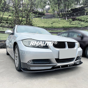 5Pcs E90 Car Front Bumper <b>Lip</b> Splitter Diffuser Body Kit Spoiler Bumper Guard Protector for BMW 3 Series E90 E91 LCI 2005-2008 - Product Image 4