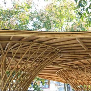 Yuzhu Bamboo Pavilion Various Size Light Luxury Outdoor Decorate - Product Image 3