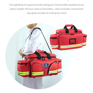 Conjunto de módulo grande completo, botiquín médico de primeros auxilios, suministros de RCP DE EMERGENCIA impermeables Oxford de lujo para supervivencia de traumatismos en hospitales escolares - Product Image 4