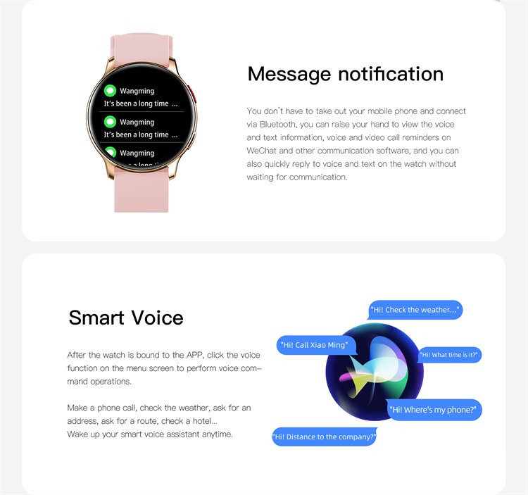 ZL40 1.43 inch round AMOLED screen CPU SicheSF551-QFN 220 MAH 100+ sports modes BT call phone smart watch Dafit smartwatch