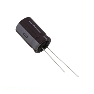 ตัวเก็บประจุแบบ Through Hole รุ่น CAP ALUM 47UF 20% 200V RADIAL TH UPB2D470MHD 47 ยูเอฟ - Product Image 1