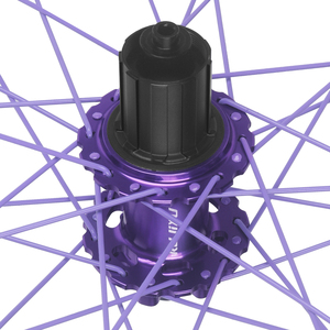 Juego de Ruedas RUJIXU Premium para Bicicleta de Montaña con <span class=keywords><strong>Aro</strong></span> y Buje Morado de 24, 26, 27.5, <span class=keywords><strong>29</strong></span> Pulgadas, Llanta de Aleación de Aluminio, Freno de Disco para BMX - Product Image 3