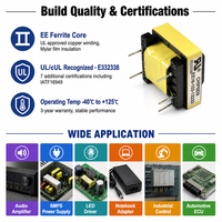 Transformateur haute fréquence EE10 EE16 EE14 EE13 Flyback 220VAC vers 12V, transformateur abaisseur de tension