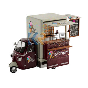 Camion de nourriture mobile standard américain, tricycle électrique, chariot à hot-dogs, chariot à crêpes, camion de café, camion de vente ambulante, cuisine mobile, remorque de restauration - Product Image 4