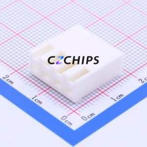 640250-4 Housing (Wire-to-Board / Wire-to-Wire) P=3.96mm Connector 1x4P 3.96mm 1 4 - Product Image 1